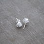 Sterling Silver Friendship Knot Earrings, thumbnail 12 of 12