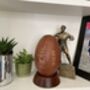 Mini Wales Leather Rugby Ball With Stand, thumbnail 4 of 5