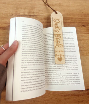 Dad's Wooden Bookmark, 3 of 3