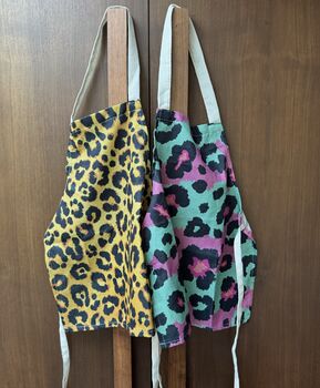 Leopard Print Children's Apron, 6 of 6