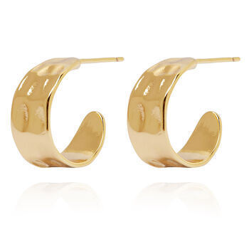The Gold Otty Hoop Earrings, 3 of 5