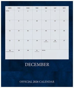 Official Cliff Richard 2026 Personalised Calendar, 4 of 4