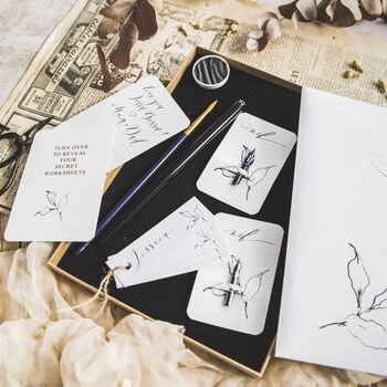 Letterbox Calligraphy Gift Set, 4 of 5