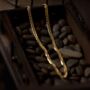 Gold Plated Miami Cuban Link Bracelet Chain For Men, thumbnail 9 of 9