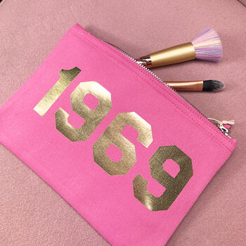 Personalised 'Year' Make Up Bag, 6 of 10