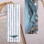 Whale Bookmark With Coloured Tassel, thumbnail 2 of 3