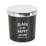 Black Is My Happy Colour Opium Candle, thumbnail 4 of 4