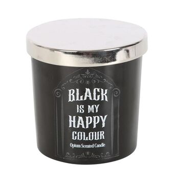 Black Is My Happy Colour Opium Candle, 4 of 4