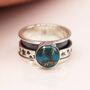 Personalised Sterling Silver Celestial Spinning Ring, thumbnail 3 of 11