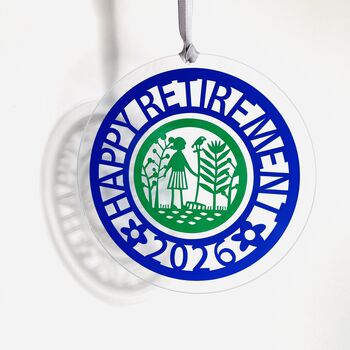 Happy Retirement Hanging Decoration Gift Set, 8 of 12