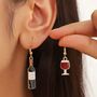 Wine Earrings Gift Set For Mothers Day, thumbnail 1 of 7