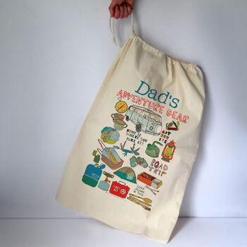 Personalised Ready For Adventure Storage Sack, 2 of 12