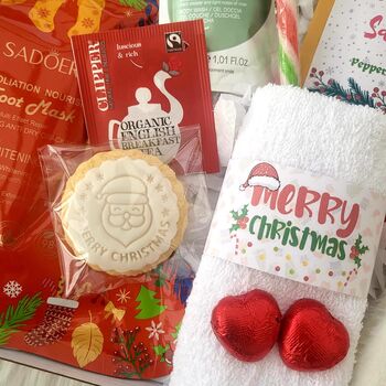 Ladies’ Christmas Spa Gift Box, Christmas Pamper Hamper, 8 of 10