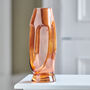 Amber Glass Face Vase, thumbnail 2 of 3