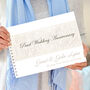 Personalised Pearl Wedding Anniversary Guestbook, thumbnail 1 of 9
