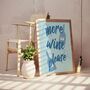 Wine Art Print Poster Wine Lover Gift, thumbnail 1 of 6