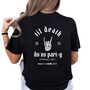 Til Death Do Us Party Hen Party T Shirt, thumbnail 2 of 6