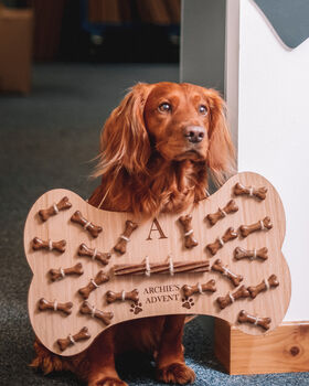 Personalised Dog Advent Calendar Christmas, 5 of 7