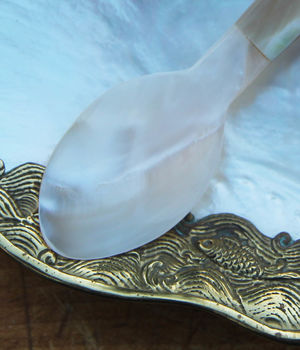 Natural Mother Of Pearl Spoon, 7 of 8