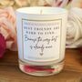 Friendship Gift Best Friends Quote Candle, thumbnail 1 of 8