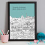 Personalised Leicester Graduation Print Gift, thumbnail 3 of 9