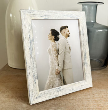 Personalised Photo Print In Blue Wash Frame, 10 of 11