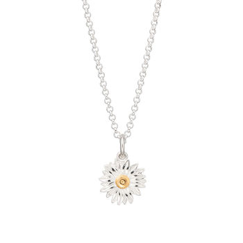 Sterling Silver Daisy Jewellery Set With Stud Earrings, 9 of 10