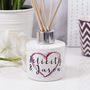 Personalised Inky Heart Reed Diffuser, thumbnail 2 of 7