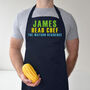 Personalised Interests, Kitchen Apron – Unisex Gift, thumbnail 3 of 12