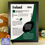 Personalised Ireland Rugby Birthday Gift, thumbnail 8 of 11