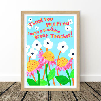 Personalised Thank You Teachers Gift, 4 of 6