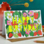 Neon Fruity Floral Birthday Six Pack, thumbnail 8 of 8