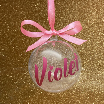 Personalised Christmas Bauble, 12 of 12