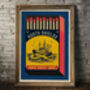 North Shields Matchbox Art Print Poster, thumbnail 1 of 4