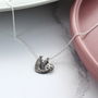 Sloth Sterling Silver Necklace, thumbnail 1 of 2