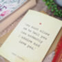 Pride And Prejudice Valentine’s Card – Jane Austen, thumbnail 2 of 3