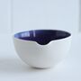 Handmade Porcelain Watercolour Cooks Bowl, thumbnail 9 of 12