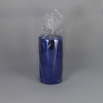 Purple Glass Effect Candles By G Decor, 3 of 8