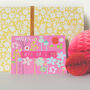 Mini Floral Lots Of Love Card, thumbnail 1 of 5