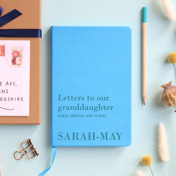 Personalised 'Letters To' Luxury Notebook Journal, 3 of 7