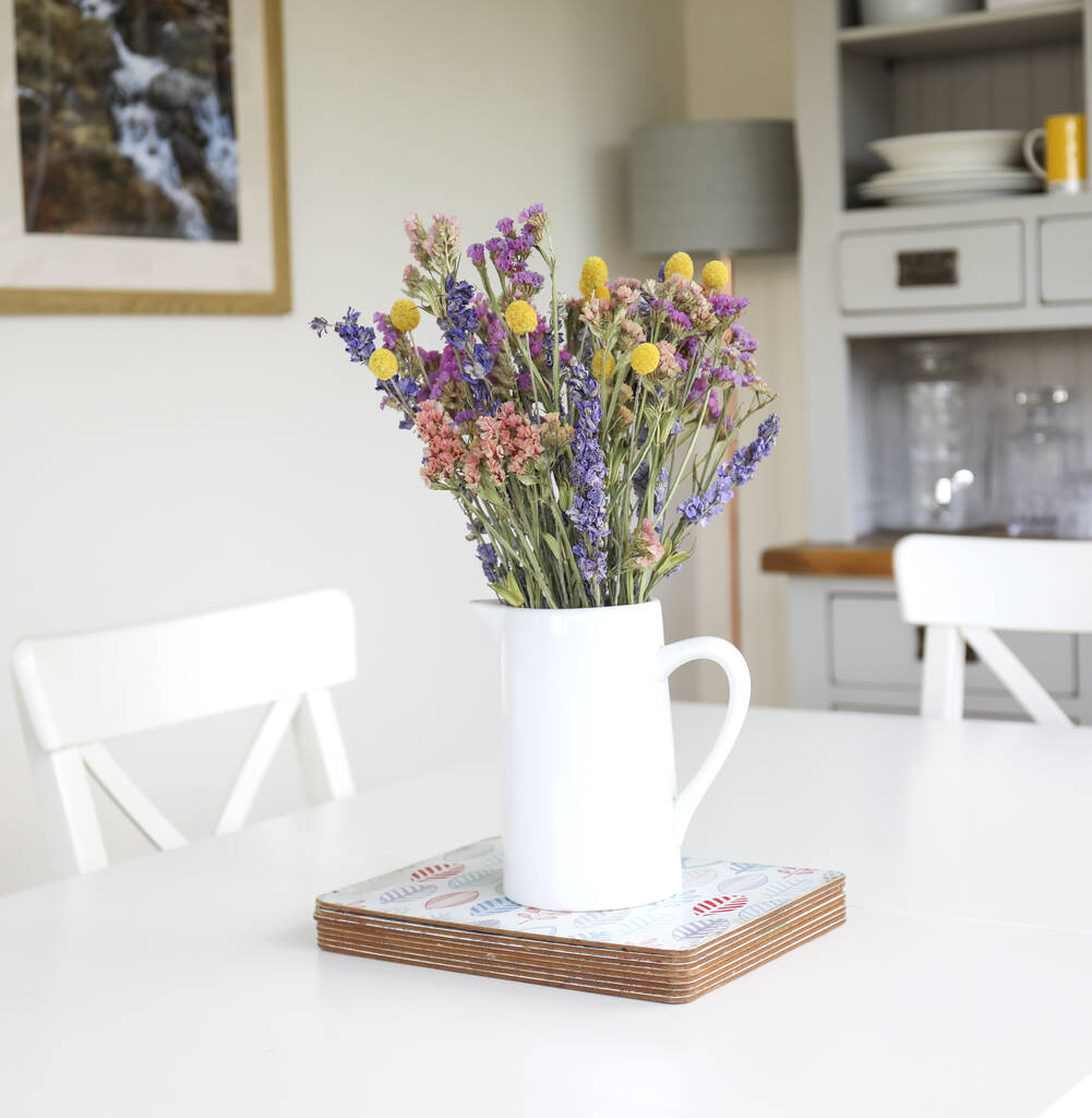 Wildflower Dried Flower Letterbox Bouquet By Shropshire Petals