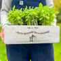 Personalised Mr And Mrs Welly Concrete Planter, thumbnail 2 of 5
