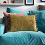 Personalised 40th Birthday Velvet Cushion, thumbnail 2 of 6