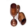 Wooden Wine Glasses Set Of Two, thumbnail 4 of 4