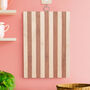 Personalised Wreath Design Bamboo Chopping Board, thumbnail 5 of 8