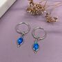 925 Sterling Silver Dreamy Sleepers Blue Opal, thumbnail 8 of 12