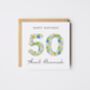 Personalised Happy 30th Birthday Card Liberty Style *Age Options, thumbnail 6 of 10