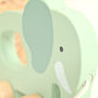 Personalised Wooden Elephant Toy Custom Name Gift, thumbnail 4 of 5