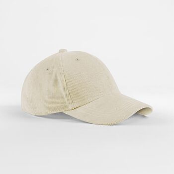 Organic Cotton Corduroy Baseball Cap, 7 of 9