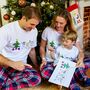 Personalised Family Matching Pj's With Child's Drawing, thumbnail 7 of 12